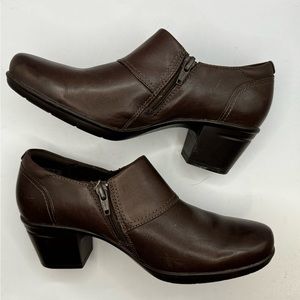 Clarks | Leather Mules